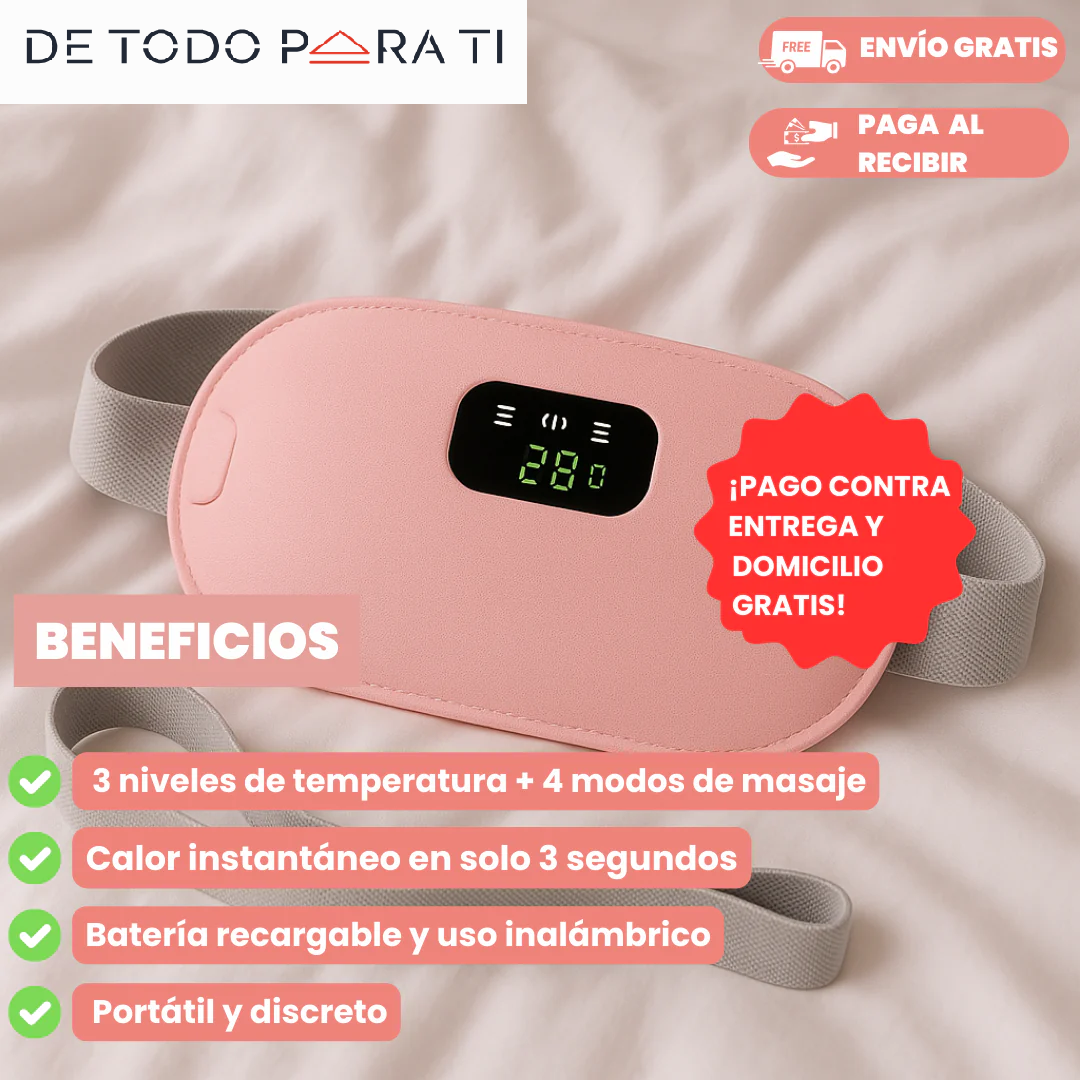 Cinturón cólicos menstruales VelvaHeat®