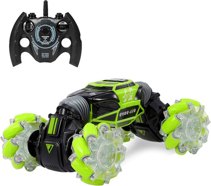 Auto a control remoto sensor mano RC Stunt® (verde)