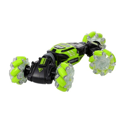 Auto a control remoto sensor mano RC Stunt® (verde)